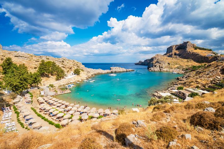 grece plage baie saint paul